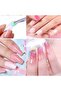 Dual-Ended Poly Gel Brush & Picker - 2-in-1 Stainless Steel Nail Tool - 4