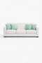 Velvet Textured Mint Green Throw Pillow Cover (1 Piece) - 4