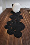 Black Multi-Purpose Hand Sewing Runner – 105×34 cm Table, Console & Coffee Table Cover - 7