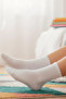Unisex White Tennis College Plain Sports Socks - 4