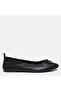 Large size genuine leather baby shoes 41-42-43-44- black leather - 7