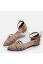 LARGE SIZE WOMEN'S SHOES 41-42-43-44 - BEIGE Suede - 6