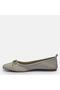 LARGE SIZE Genuine Leather Ballet Flats 41-42-43-44 - BEIGE LEATHER - 7