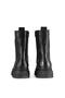 Large Size Women's Boots 41-42-43-44 Black Genuine Leather - 3