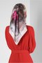 ALVINA FLOWER PATTERNED SCARF 8227 - 2