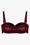 Women's Padded Lace Strapless Bra