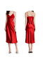 Nightgown Women Satin Spaghetti Strap Maxi CQ311 - 6