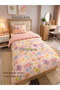 Single Double-Sided Welsoft Quilt Powder Flower - 3