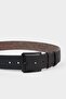 Men's Faux Leather Wide Jean Belt V2139Azns - 2