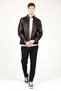 E 178 Genuine Leather Men's Coat - 2