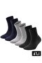 Men's Socks 6-Piece Half Socks (Bamboo)