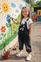 9-36 Months Girl's Teddy Bear Salopet Anthracite - 8
