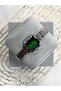 Silver Inside Green Women's Wristwatch