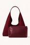 Burgundy Casual Shoulder Bag 100%Suede Bag - 2