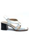 Merops Genuine Leather Comfort Orthopedic Women's Sandals White
