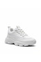 White Leather Comfort Walking Sole Men's Sneaker - Casual Comfortable Sports Shoes Kb 707