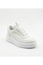 White Skin Leather Breathable Men's Sneaker - Non-Sweating Casual Sports Shoes Kb 006