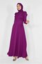 Fluffy and Stone Detailed Dress 4996 - 2