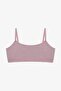Girl's 3-Piece Rope Strap Half Tank Top - 4