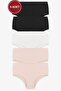 Women's 5-Piece Lycra Curve Large Size Oversize Extra High Waist Panties