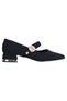 01254 Black-Cream Women's Heeled Shoes - 2