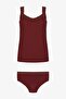 Women's Lace Detailed Athlete Panties Set