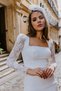 Wedding Dress Promise Dress Wishing Dress Outside Shooting Dress Lace Evening Dress - 7