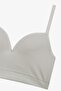 Women's Ribbed Half Padded Bra Set - 2