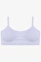 Women's Thin Strap Covered Cotton Sports Bustier