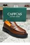 Genuine Leather Tan Color Handmade Oxford Classic Men's Shoes 1445-22