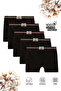 Özkan 0711 5 Pack Boys' 100% Cotton Flexible Soft Boxer Shorts