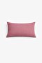 Velvet Textured Dried Rose Throw Pillow Cover (1 Piece) - 2