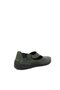 Women's Green Ankle Elastic Leather Shoes - 5