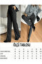Women's Wide-Legged Trousers with Nevrurlu Pockets - Brown - 7
