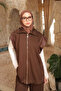 طقم سترة وبنطلون بني - 3