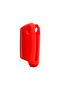 Volkswagen Golf Tiguan Nano Key Case Cover Red Honeycomb Silicone - 3