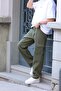 Men's Cargo Pocket Baggy Pants - 3