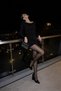 Sien Black Patent Leather Wedge Heeled Women's Shoes - 4