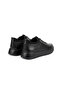 Genuine Leather Stretch Black Casual Shoes - 4