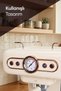 Espresso Latte Cappuccino Coffee Machine With Milk Frother 20bar Pressure 1.2lt Em-01 Ristretto - 8