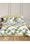 Satin 100% Cotton Single Duvet Cover Set Tropical |   Sheets - 3