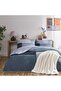 Taç Larive Ranforce Double Blanket Winter Set Blue