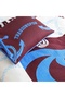 Licensed Trabzonspor Blue Single Cotton Pique Bedspread Set - 2