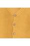 Knitwear Unisex V-Neck Cardigan Trousers Set Mustard - 2