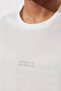 White Loose Fit Crew Neck T-Shirt - 3