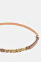 Adjustable 1.5 cm Women's Beige Belt Bw9324P6115-Bei - 2