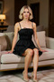 Women's Strapless Flounce Mini Dress Functional Durable Quality Modern 100% Cotton - 4