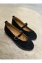 Women's Strapped Ballerinas - 2
