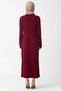 Women's Mock Neck Standard Sleeve Long Sleeve Knitwear Dress a Line Mold Functional Stylish - 6