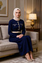 Women's Crew Neck Standard Sleeve Knitwear Mold Maxi Dress Functional Quality - 4
